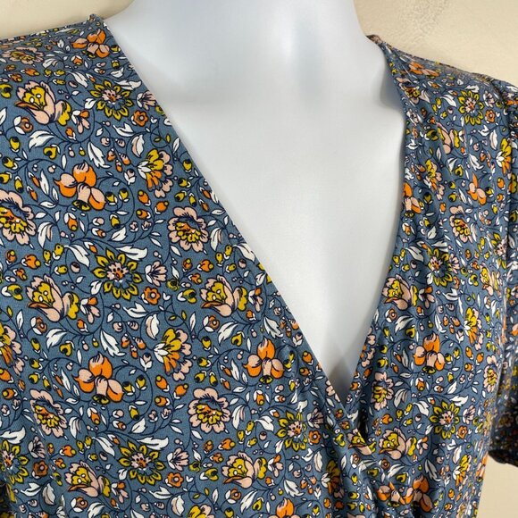 Boden Blue Floral Maxi Dress - Picture 14 of 14